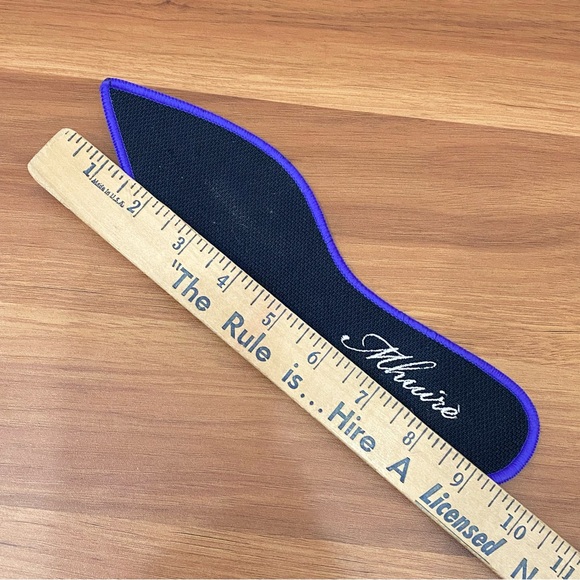 MHUIRE Black Knit Pointy Flats Size 5 - Picture 9 of 13